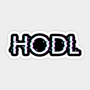 HODL Sticker